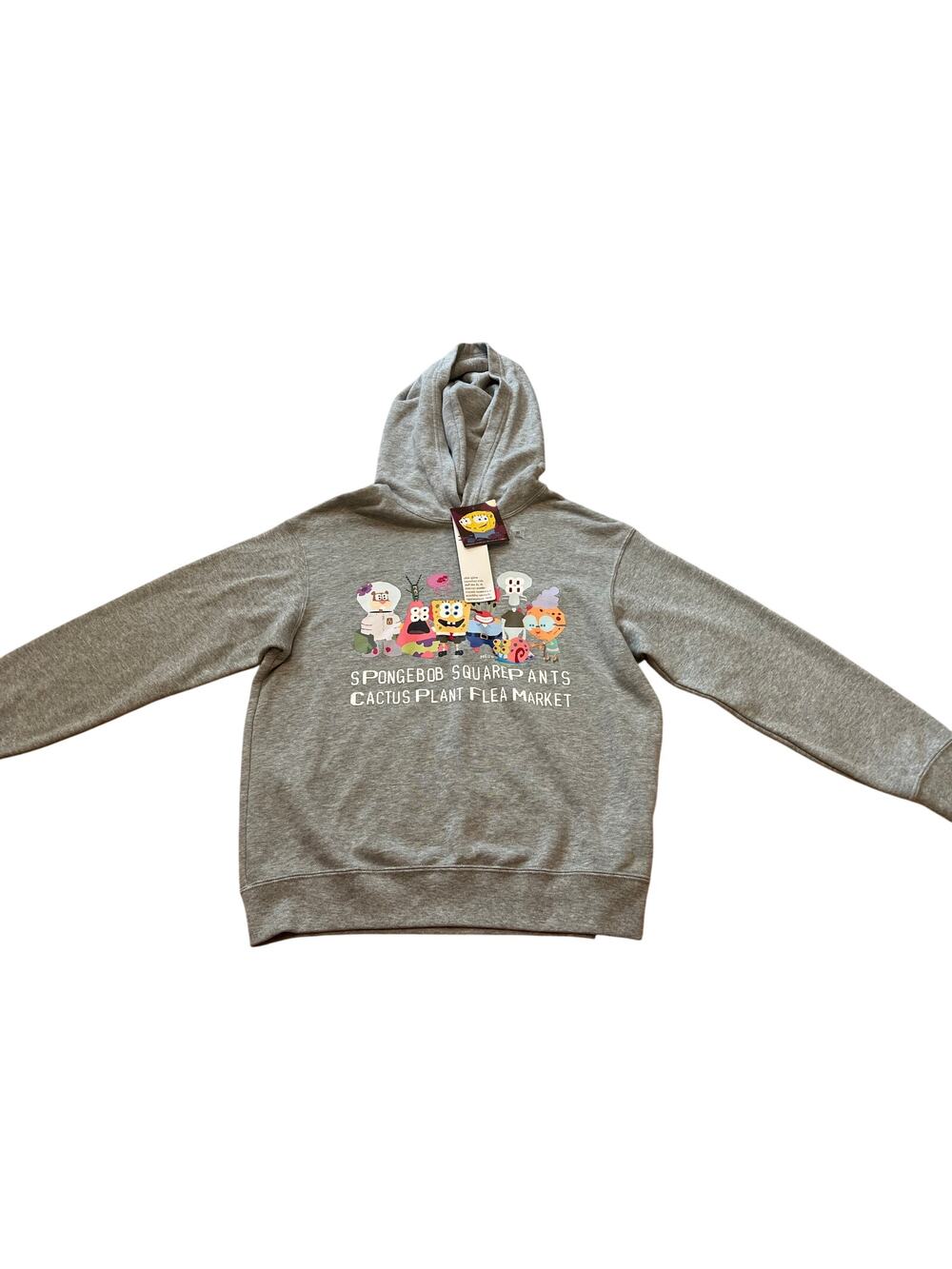 NWT Cactus Plant Flea Market CPFM Uniqlo SpongeBob SquarePants Hoodie XS 150